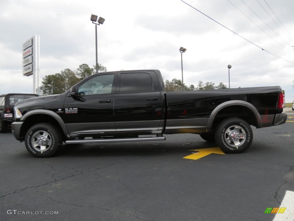 Black 2013 Ram 2500 Outdoorsman Crew Cab 4x4 Exterior Photo #78881443