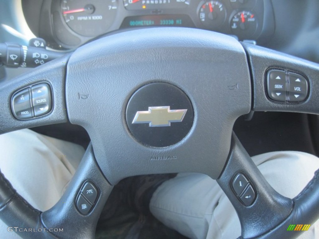 2009 TrailBlazer LT 4x4 - Graystone Metallic / Ebony photo #14