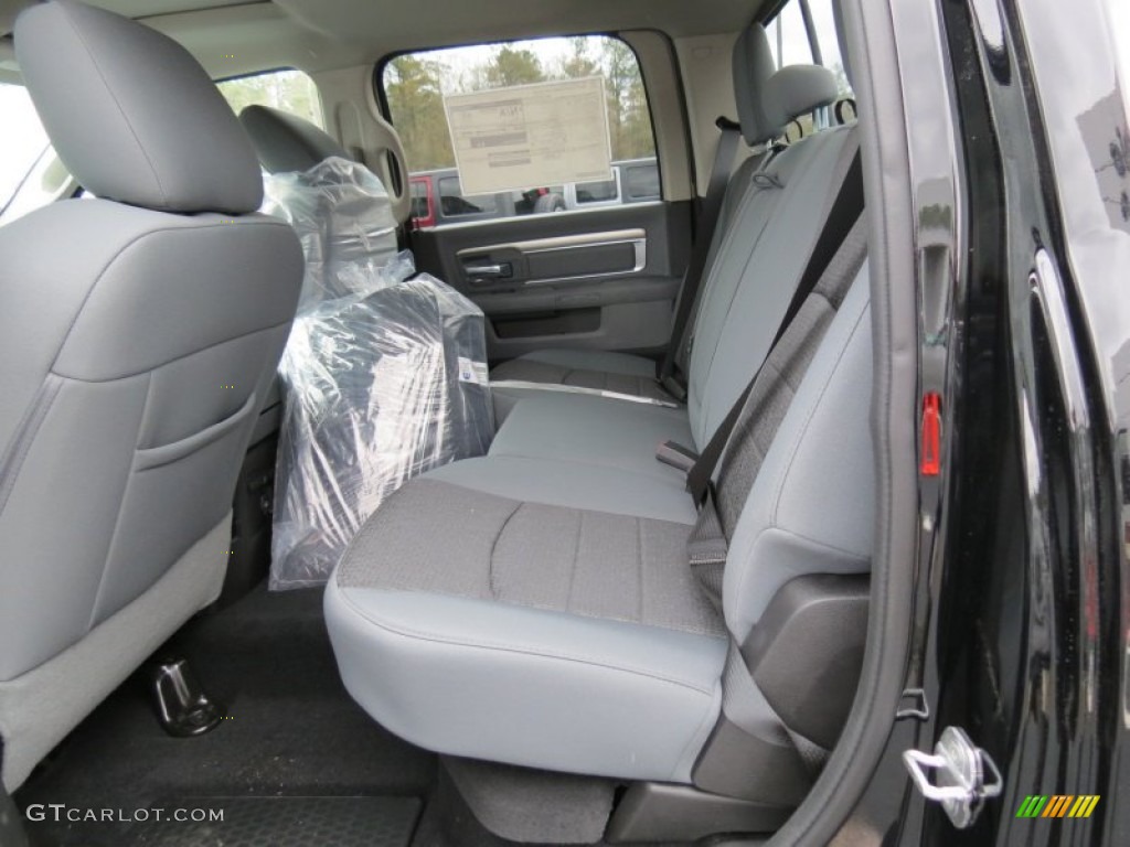 2013 Ram 2500 Outdoorsman Crew Cab 4x4 Rear Seat Photo #78881605