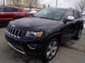 2014 True Blue Pearl Jeep Grand Cherokee Limited 4x4  photo #2