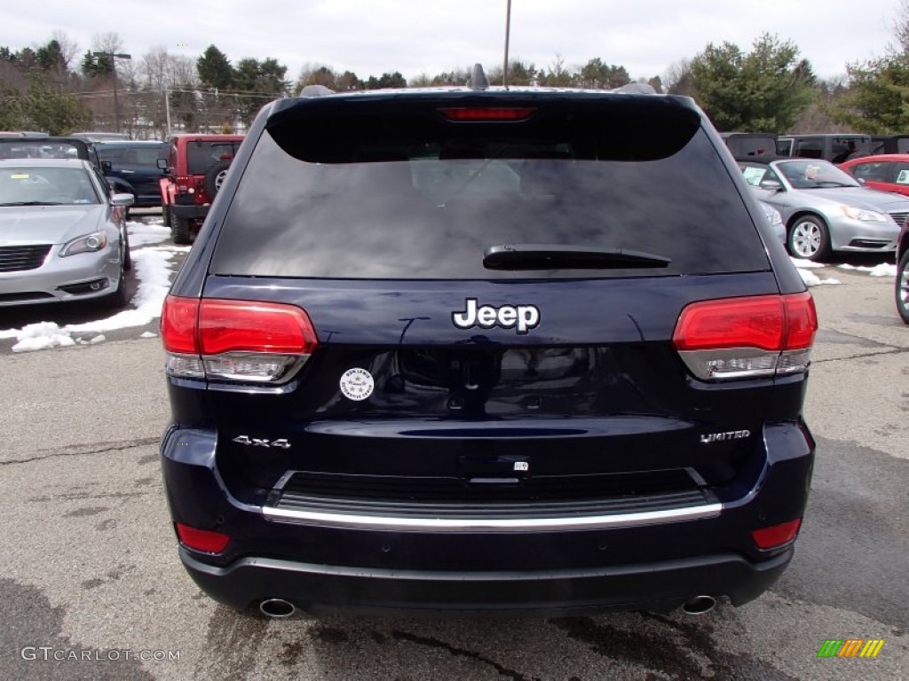 2014 Grand Cherokee Limited 4x4 - True Blue Pearl / Morocco Black photo #7