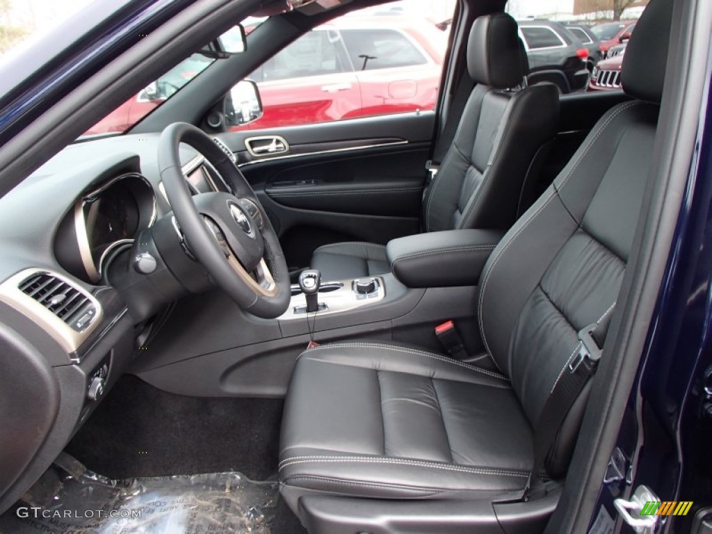 2014 Grand Cherokee Limited 4x4 - True Blue Pearl / Morocco Black photo #11