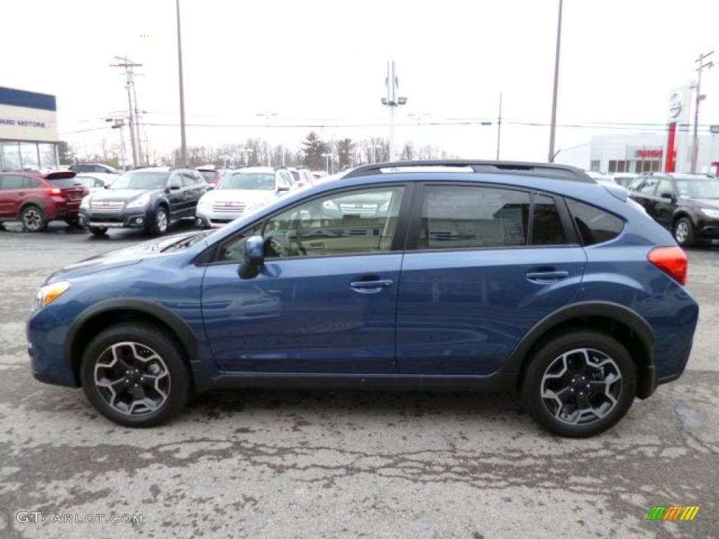 2013 XV Crosstrek 2.0 Limited - Marine Blue Pearl / Ivory photo #4