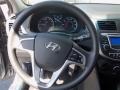 2013 Cyclone Gray Hyundai Accent GS 5 Door  photo #12