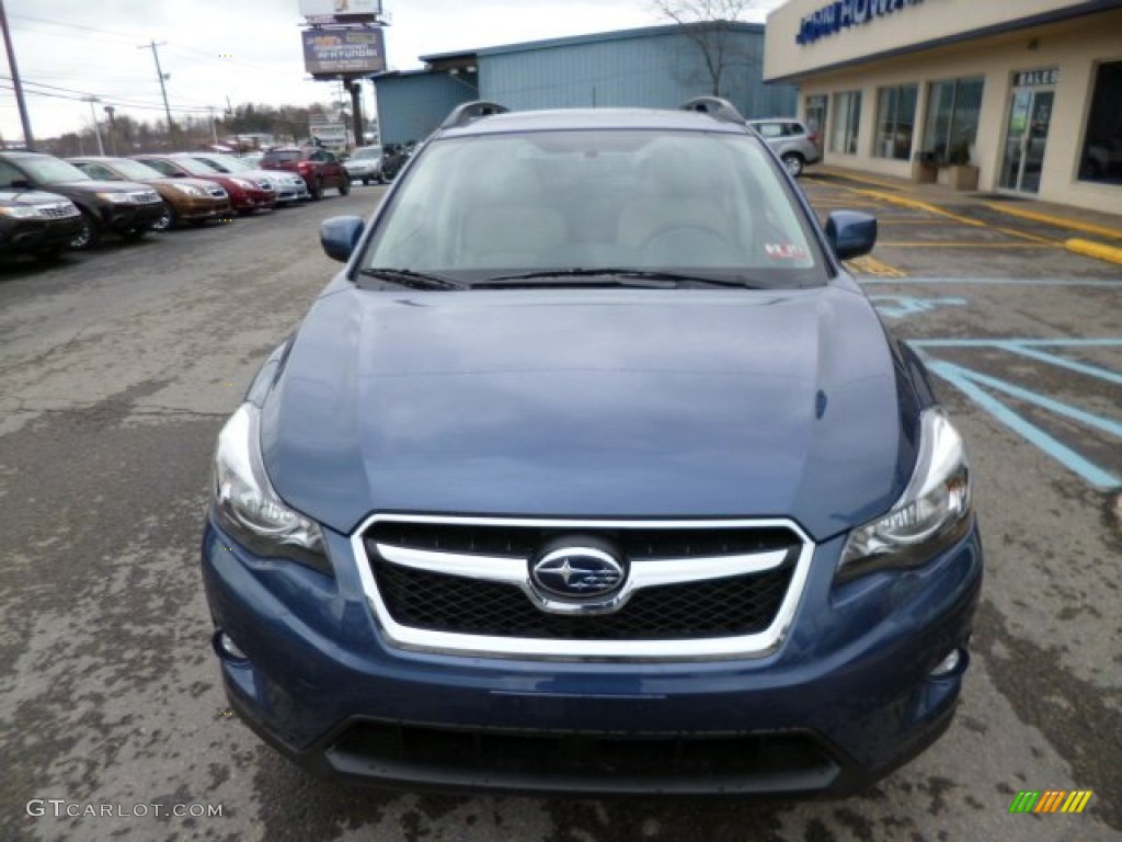 2013 XV Crosstrek 2.0 Premium - Marine Blue Pearl / Ivory photo #2