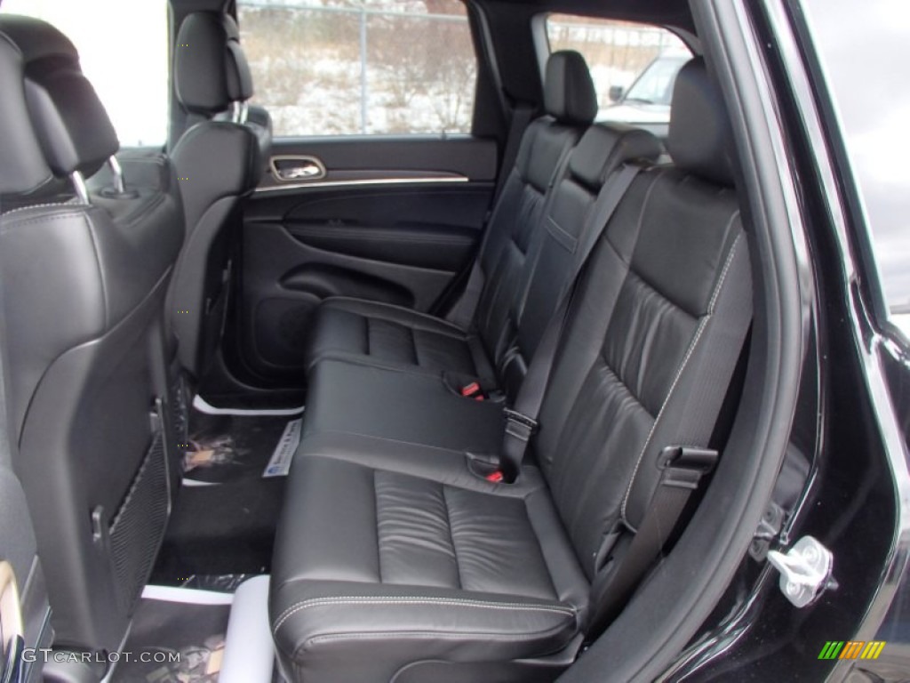 Morocco Black Interior 2014 Jeep Grand Cherokee Limited 4x4 Photo #78882519