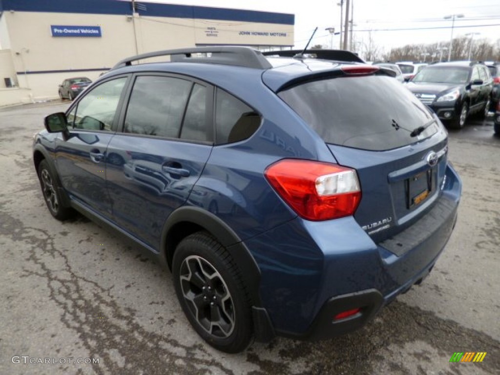 2013 XV Crosstrek 2.0 Premium - Marine Blue Pearl / Ivory photo #5