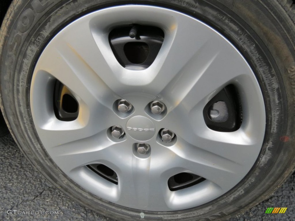 2013 Dart SE - Tungsten Metallic / Black photo #9