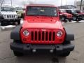 2013 Rock Lobster Red Jeep Wrangler Unlimited Sport S 4x4  photo #3