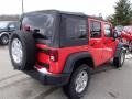2013 Rock Lobster Red Jeep Wrangler Unlimited Sport S 4x4  photo #6