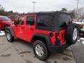 2013 Rock Lobster Red Jeep Wrangler Unlimited Sport S 4x4  photo #8