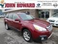 2013 Venetian Red Pearl Subaru Outback 2.5i Limited  photo #1