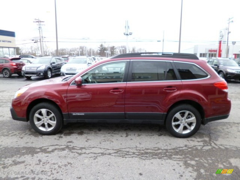 Venetian Red Pearl 2013 Subaru Outback 2.5i Limited Exterior Photo #78883609
