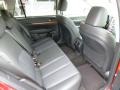 Off Black Leather 2013 Subaru Outback 2.5i Limited Interior
