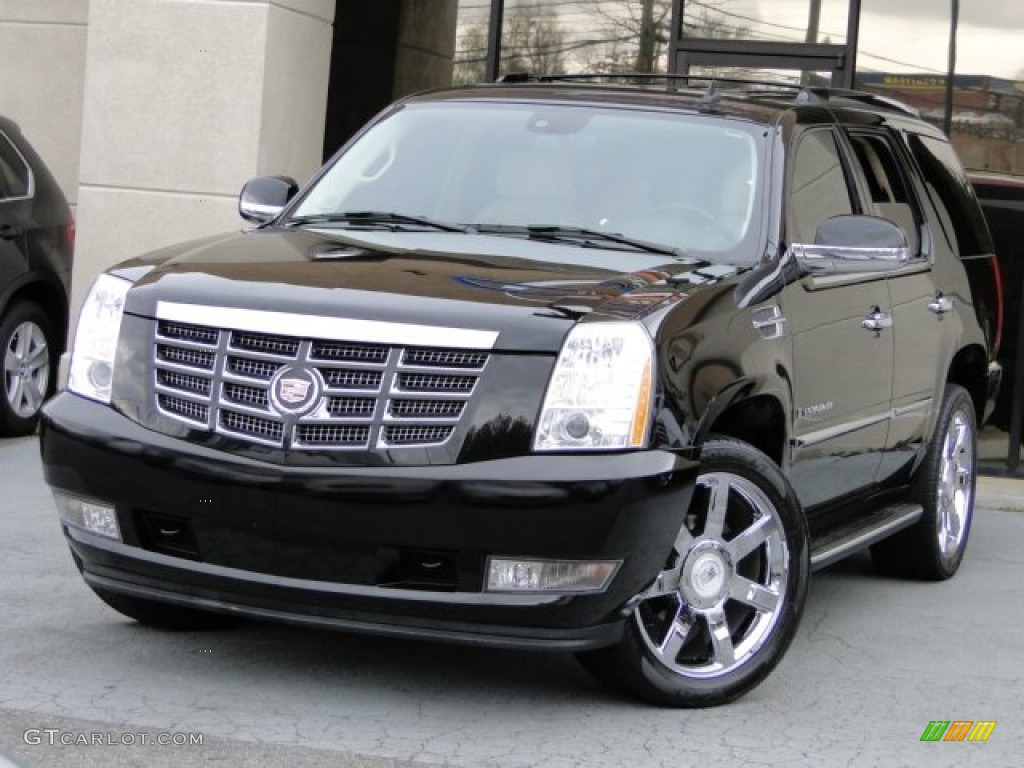 2007 Escalade  - Black Raven / Ebony/Ebony photo #1