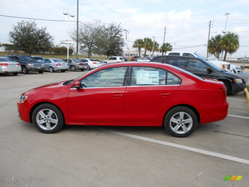 Tornado Red 2013 Volkswagen Jetta TDI Sedan Exterior Photo #78884157