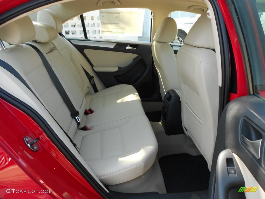 2013 Volkswagen Jetta TDI Sedan Rear Seat Photo #78884306