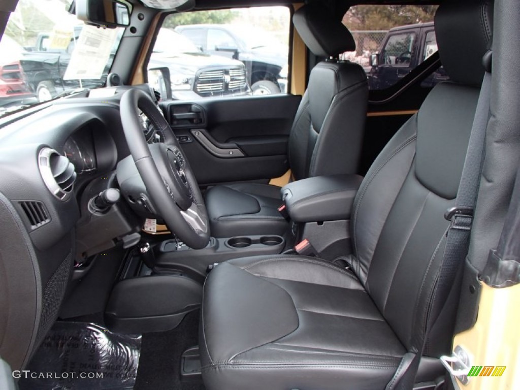 2013 Jeep Wrangler Moab Edition 4x4 Front Seat Photo #78884553