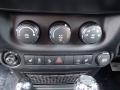 2013 Jeep Wrangler Moab Black Leather Interior Controls Photo