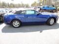 2013 Deep Impact Blue Metallic Ford Mustang V6 Convertible  photo #9