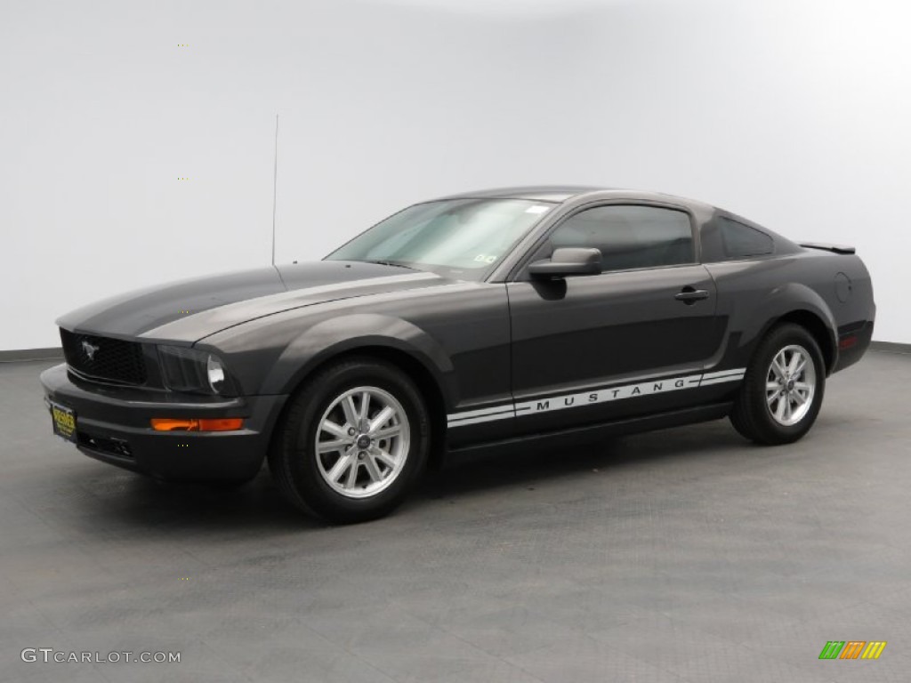 Black 2008 Ford Mustang V6 Premium Coupe Exterior Photo #78884742