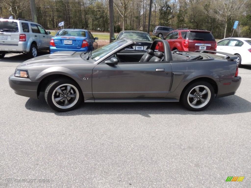 Dark Shadow Grey Metallic 2003 Ford Mustang GT Convertible Exterior Photo #78885033