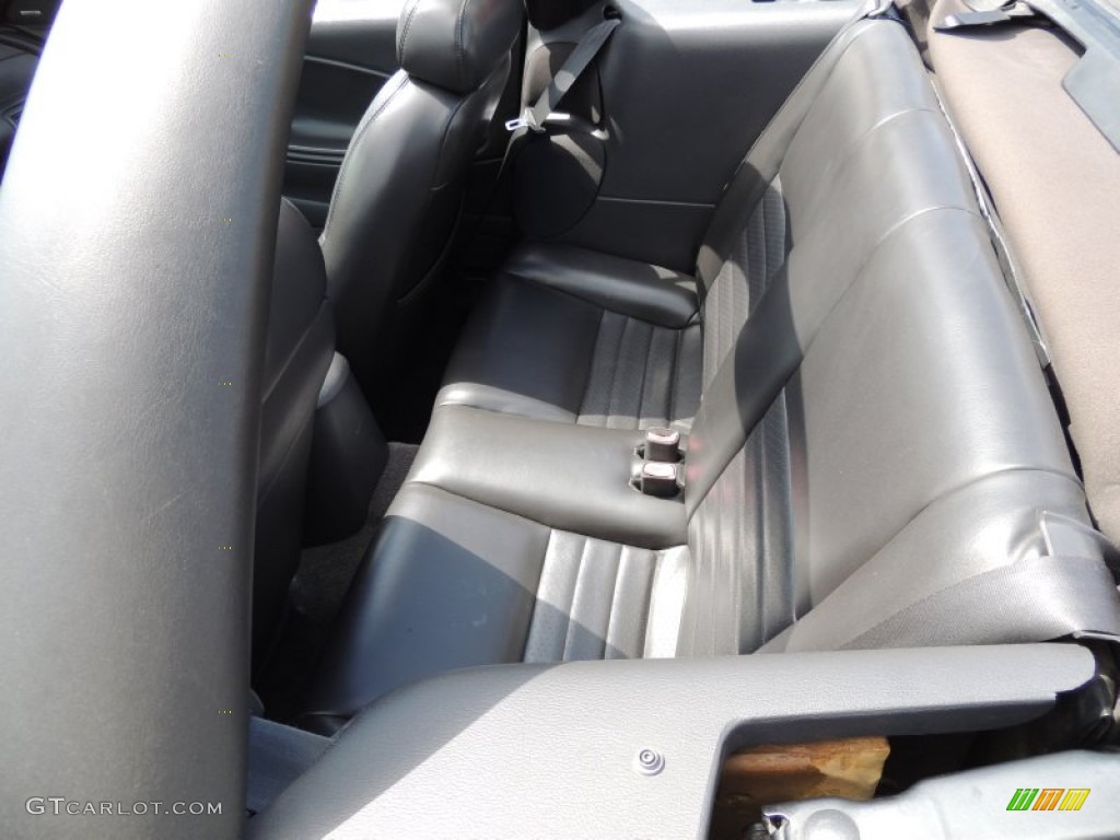 Dark Charcoal Interior 2003 Ford Mustang GT Convertible Photo #78885084