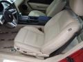 Medium Parchment 2009 Ford Mustang V6 Coupe Interior Color