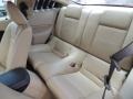 2009 Ford Mustang Medium Parchment Interior Rear Seat Photo