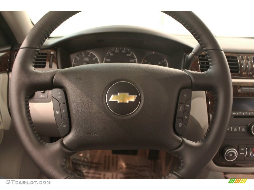 2013 Chevrolet Impala LT Gray Steering Wheel Photo #78885594