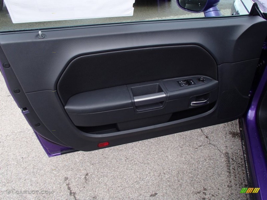 2013 Dodge Challenger R/T Classic Dark Slate Gray Door Panel Photo #78885813