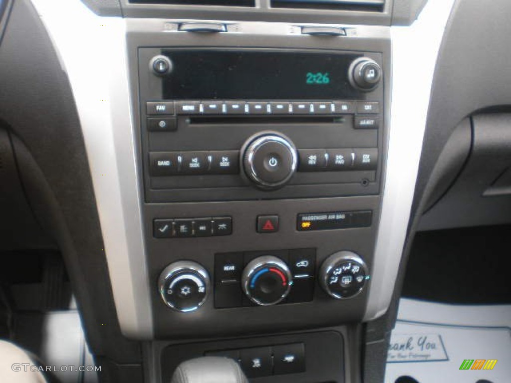 2010 Traverse LT - Dark Cherry Metallic / Ebony photo #8