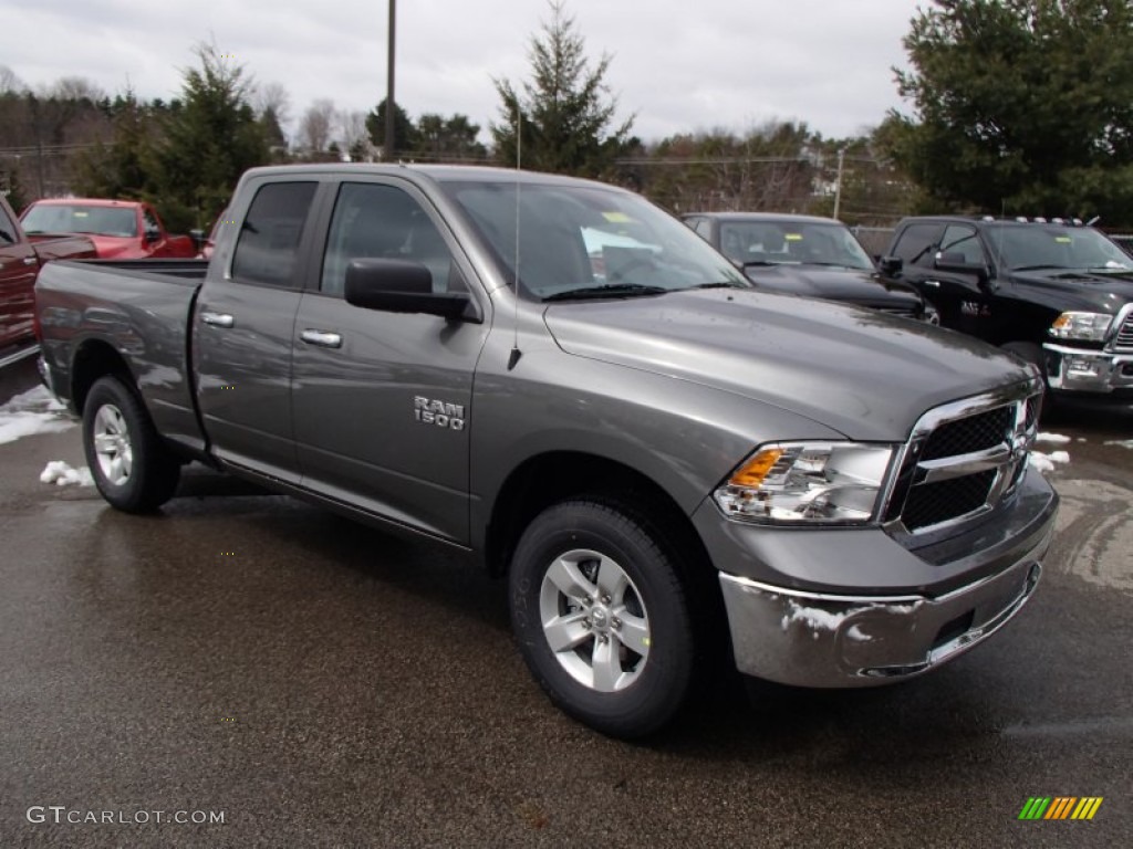 Mineral Gray Metallic 2013 Ram 1500 SLT Quad Cab 4x4 Exterior Photo #78886491
