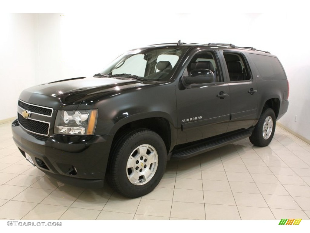 Black 2013 Chevrolet Suburban LT 4x4 Exterior Photo #78886546