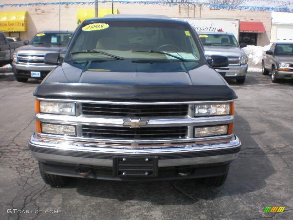 1998 C/K K1500 Extended Cab 4x4 - Emerald Green Metallic / Neutral photo #4