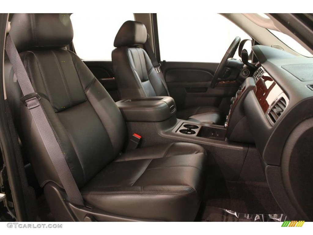 Ebony Interior 2013 Chevrolet Suburban LT 4x4 Photo #78886710