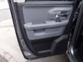 Black/Diesel Gray 2013 Ram 1500 SLT Quad Cab 4x4 Door Panel