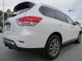 2013 Moonlight White Nissan Pathfinder SL  photo #5