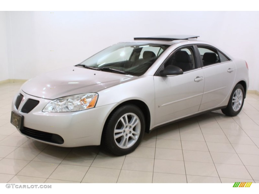 Liquid Silver Metallic 2006 Pontiac G6 V6 Sedan Exterior Photo #78887682