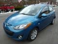 Aquatic Blue Mica 2011 Mazda MAZDA2 Touring Exterior