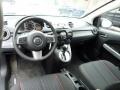 2011 Mazda MAZDA2 Black/Red Piping Interior Prime Interior Photo