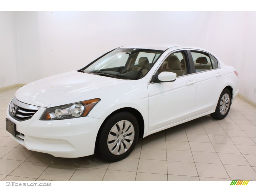 Taffeta White 2011 Honda Accord LX Sedan Exterior Photo #78888715