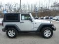 Bright Silver Metallic 2008 Jeep Wrangler Rubicon 4x4 Exterior