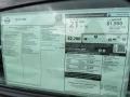  2013 370Z Sport Coupe Window Sticker