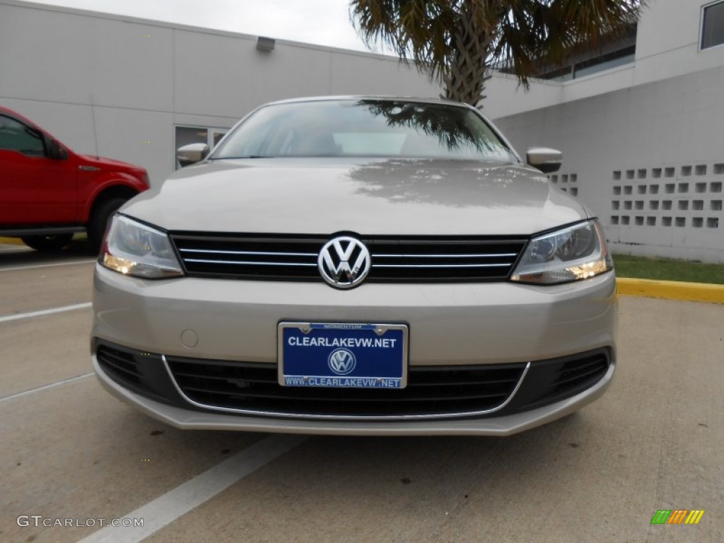 2013 Jetta TDI Sedan - Moonrock Silver Metallic / Titan Black photo #2