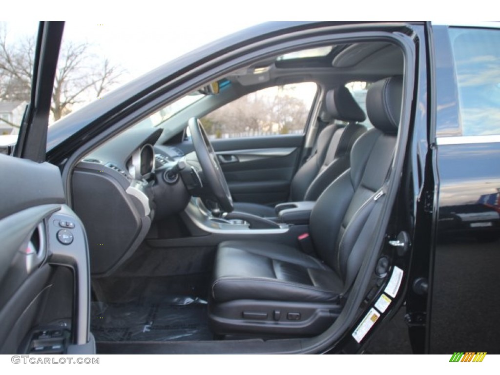 Ebony Black Interior 2011 Acura TL 3.7 SH-AWD Photo #78889472