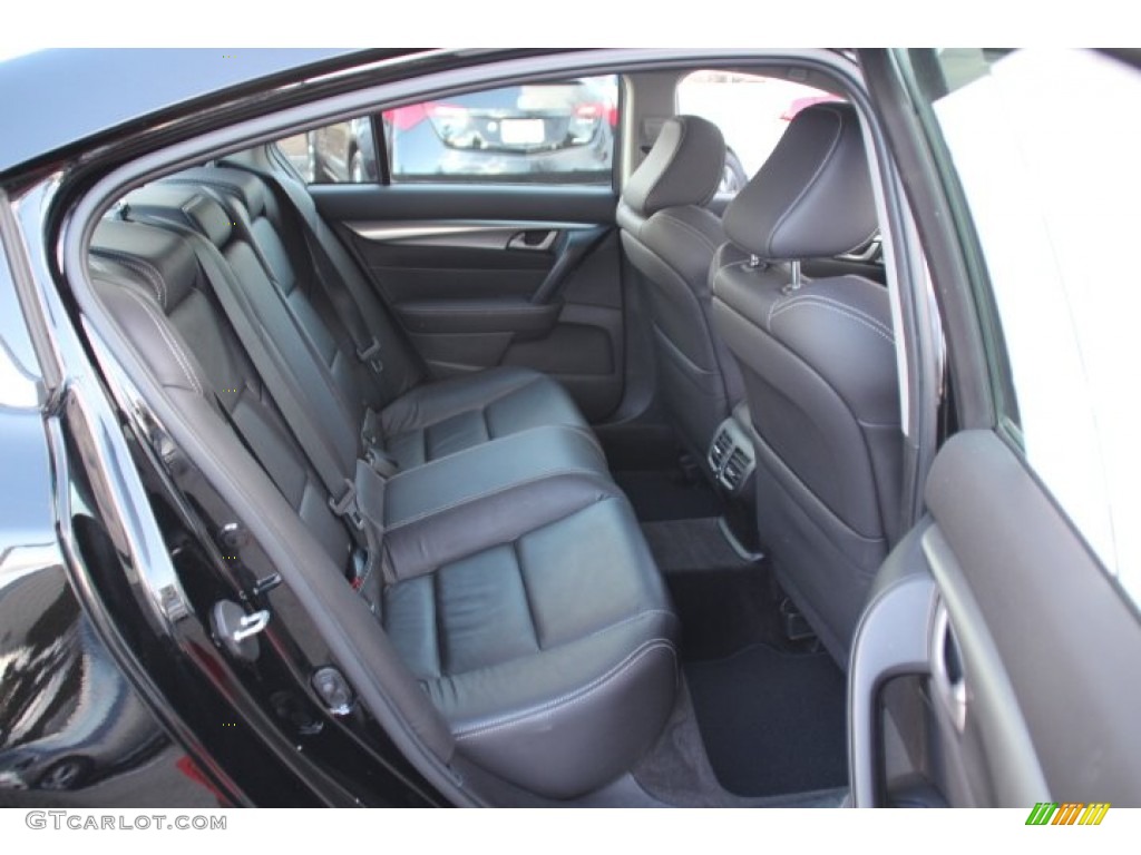 2011 Acura TL 3.7 SH-AWD Rear Seat Photo #78889722