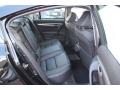 2011 Acura TL Ebony Black Interior Rear Seat Photo