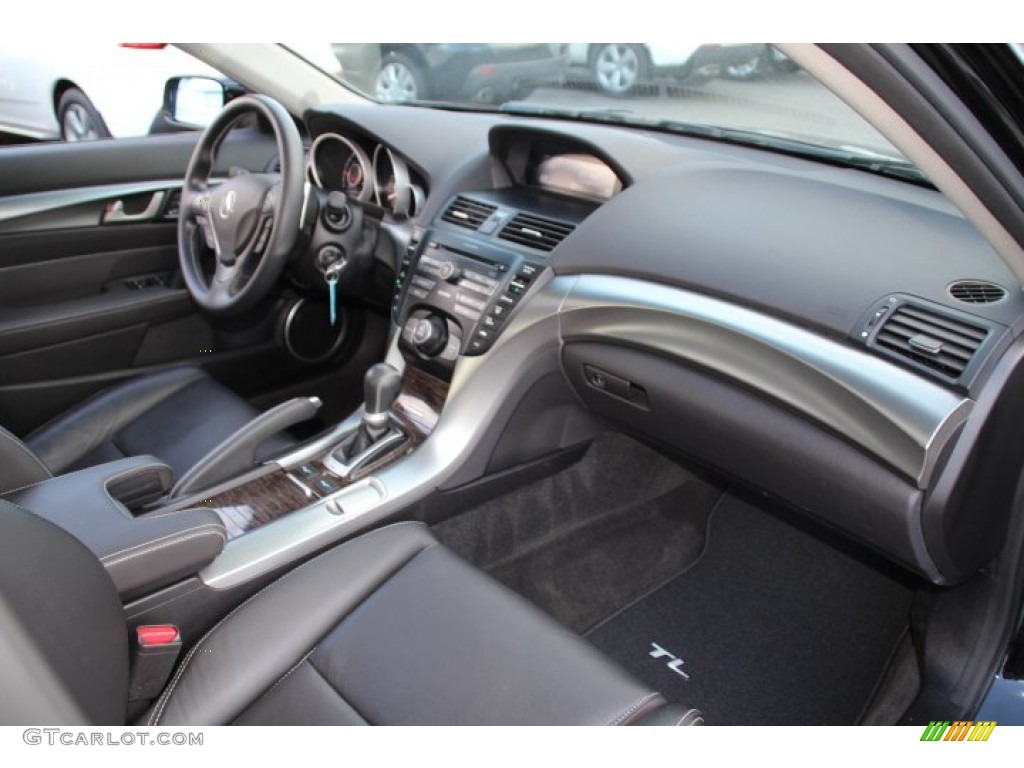 2011 Acura TL 3.7 SH-AWD Ebony Black Dashboard Photo #78889750