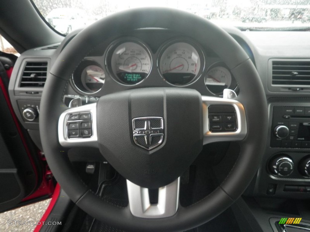 2013 Challenger R/T - Redline 3-Coat Pearl / Dark Slate Gray photo #4